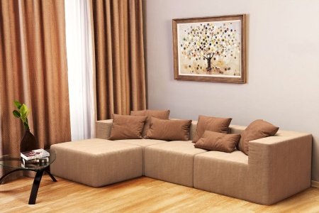 Модуль диван Драм оттоманка 113-L от интернет-магазина IDODOM.RU