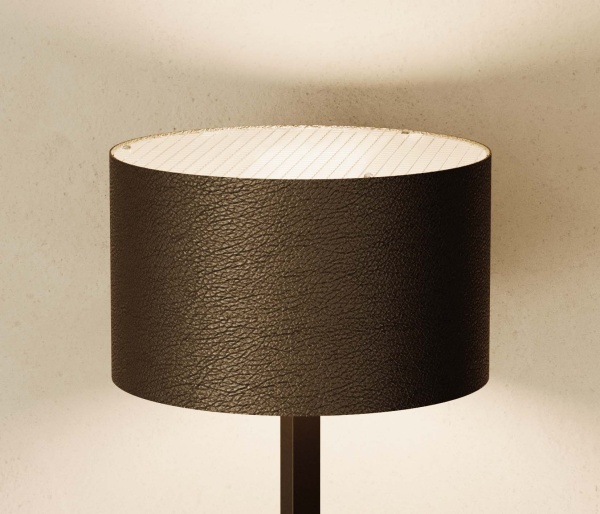 Торшер Rems темно-коричневая кожа от интернет-магазина IDODOM.RU