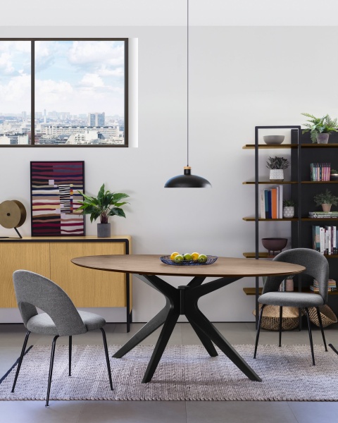 Стул Mahalia темно-серый от интернет-магазина IDODOM.RU