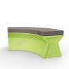 Скамейка X-seat Arc Spring Green, Graphite
