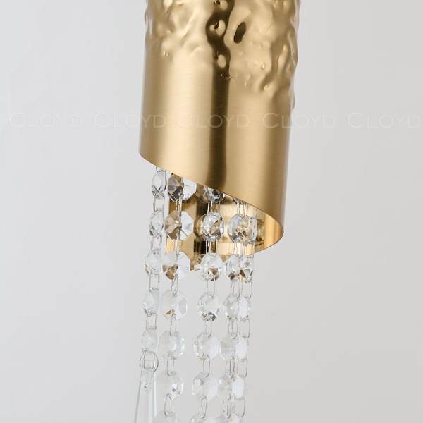 Подвесной светильник Cloyd EFIALT P1 / выс. 66 см - латунь (арт.11521) от интернет-магазина IDODOM.RU