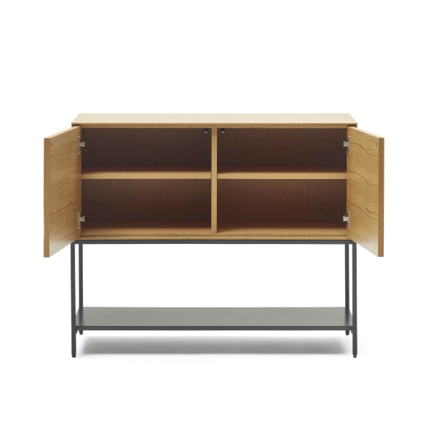Vedrana Сервант из дубового шпона со стальными ножками 97,5 x 80 см от интернет-магазина IDODOM.RU