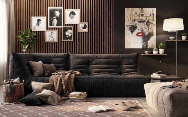 Кресло ДеФранс™️ 1-местное - Эконом микровелюр