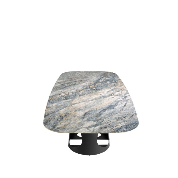 Овальный обеденный стол 1136/DT959 из мраморной керамики от интернет-магазина IDODOM.RU