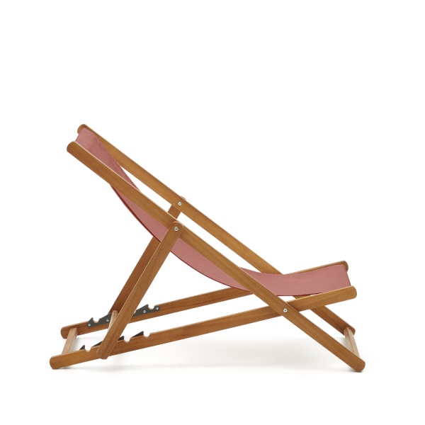 Шезлонг Adredna из массива акации терракотовый от интернет-магазина IDODOM.RU