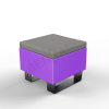 Скамейка Brick 60 Deep Violet, Graphite
