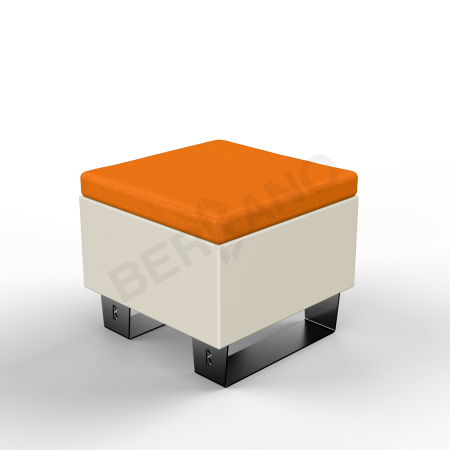 Скамейка Brick 60 Bone Brown, Orange