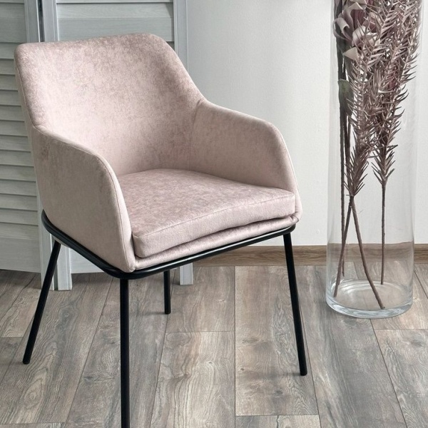 Стул Lancaster, велюр тауп от интернет-магазина IDODOM.RU